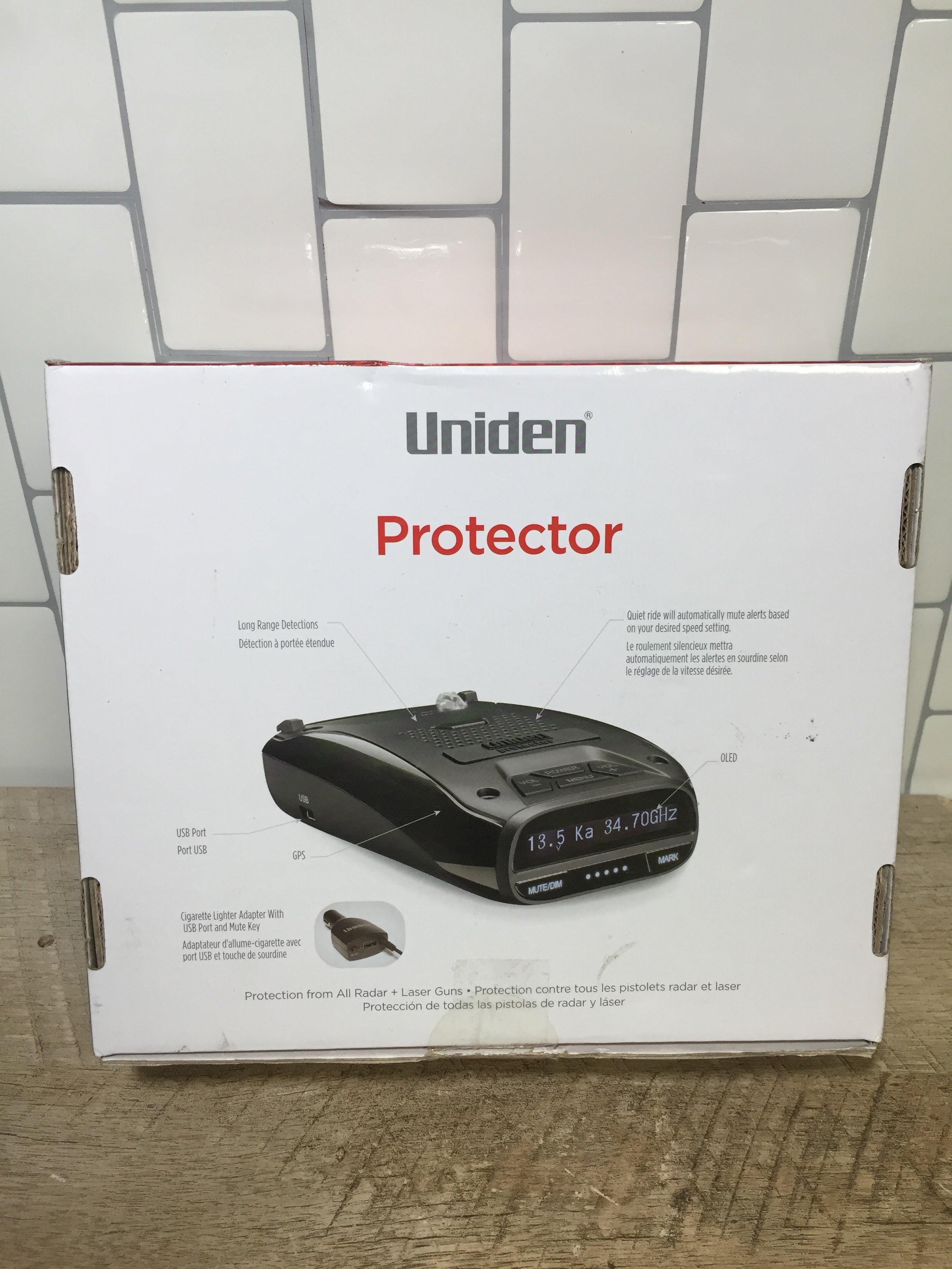 Uniden DFR7 Super Long Range Radar/Laser Detector, Built-in GPS (7329340227822)